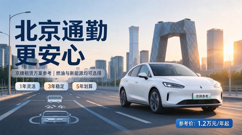 专业团队服务京牌租赁业务
